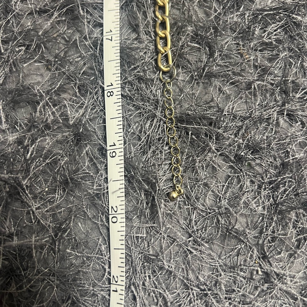 Y2K Coral and Gold Necklace - Picture 15 of 15